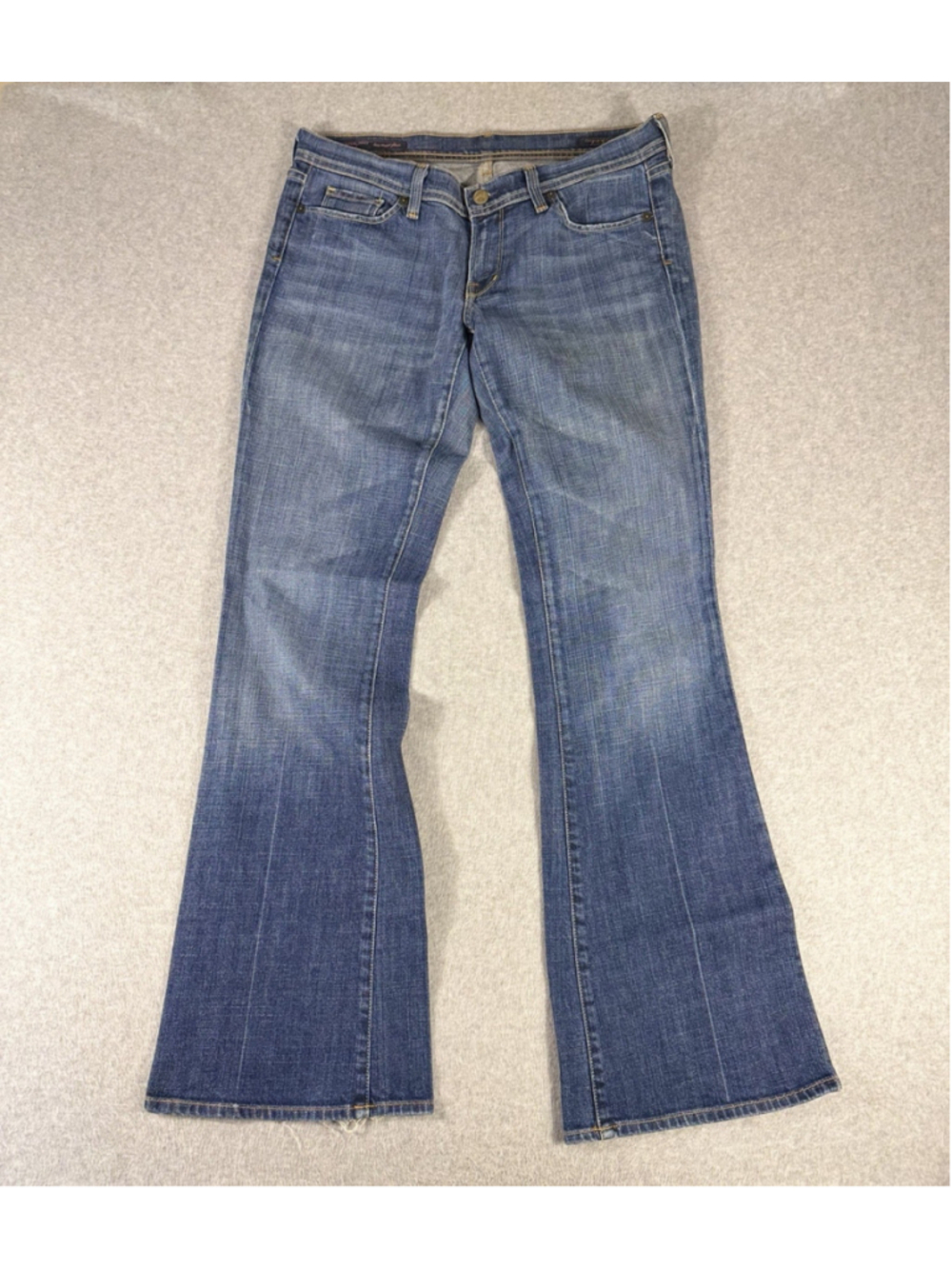 Citizens of Humanity Naomi 065 Low Waist Flare Jeans Women’s 31 Stretch USA